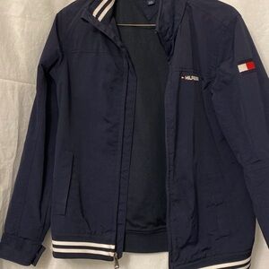Jacket Tommy hilfilger kids blue size LG 12/14